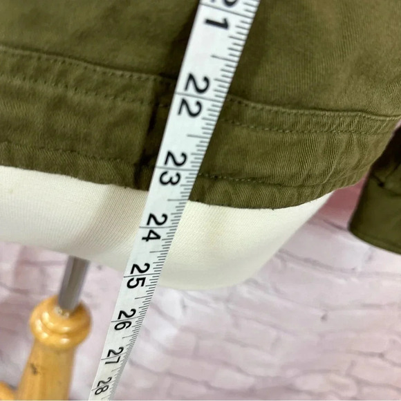 the roaster life co. military inspired olive green jacket sz XS grunge indie - Picture 4 of 12